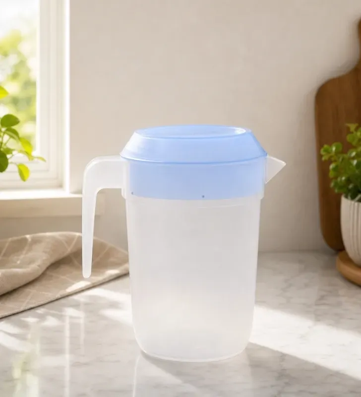 Jarra de Plástico Plastipop 1 Litro – Diseño con tapa protectora