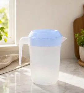 Jarra de Plástico Plastipop 1 Litro – Diseño con tapa protectora