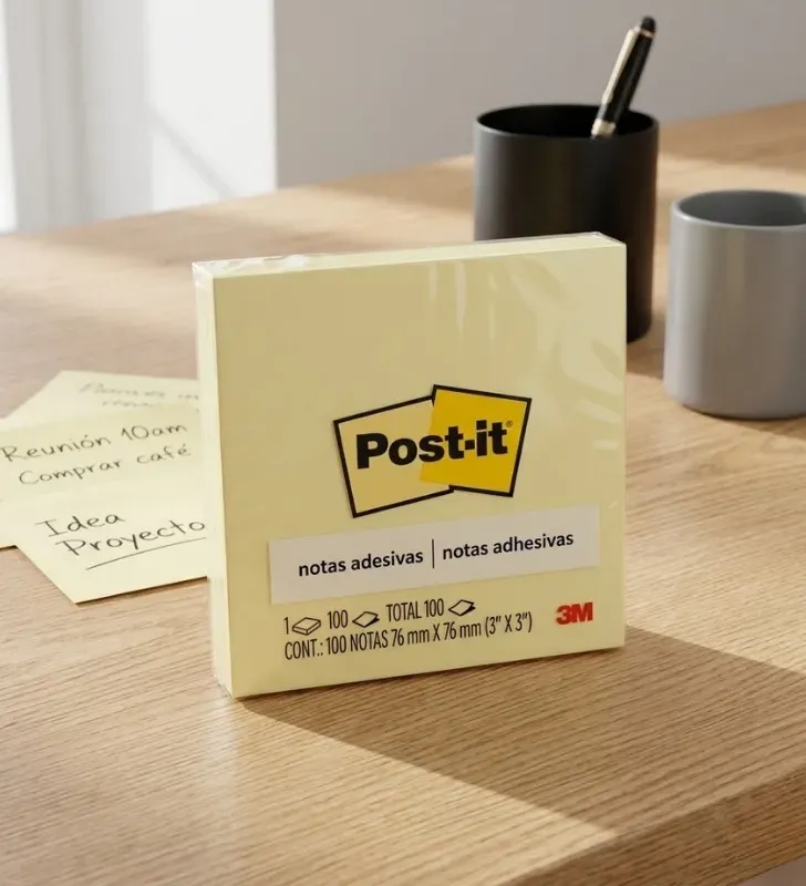 Notas Adhesivas Post-it® 7319-6 Amarillo – 100 Hojas
