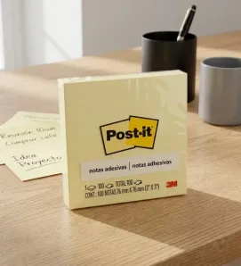 Notas Adhesivas Post-it® 7319-6 Amarillo – 100 Hojas