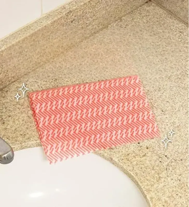 Paño Rosa en Rollo Scotch-Brite™ 9646-0 – 25 Hojas Reutilizables