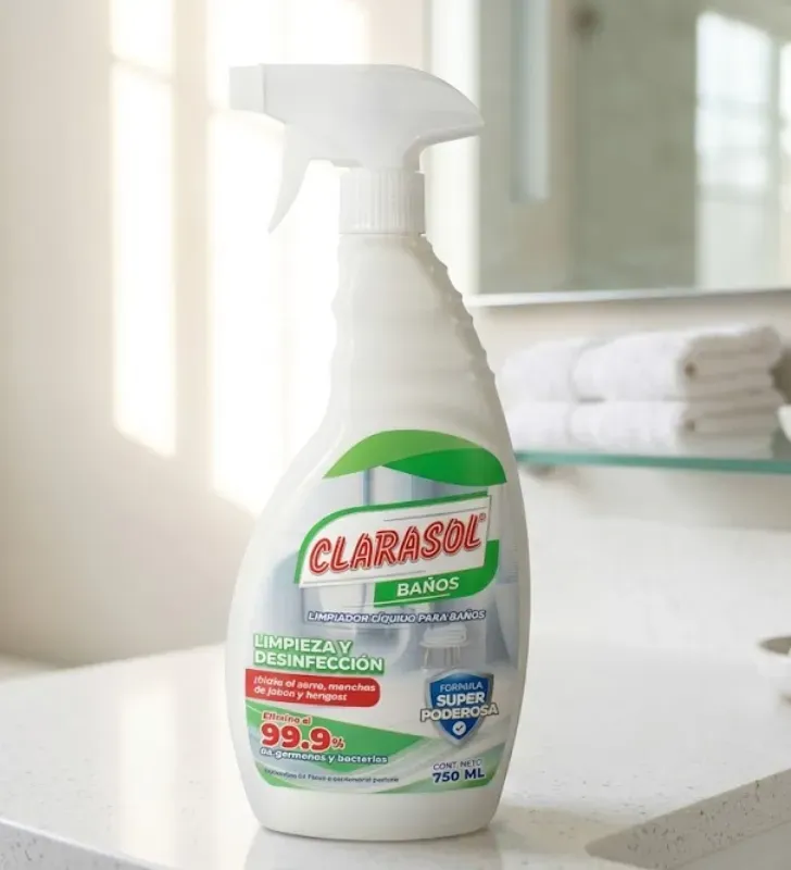 Clarasol Baños 750 ml – Limpiador desinfectante para sanitarios