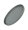 Plato Barcelona melamina Gray Granite 27 cm – Tavola 84721