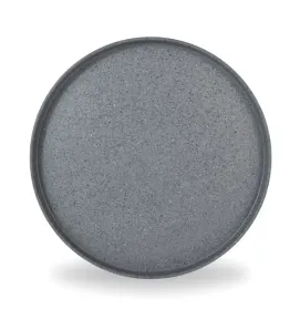 Plato Barcelona melamina Gray Granite 27 cm – Tavola 84721