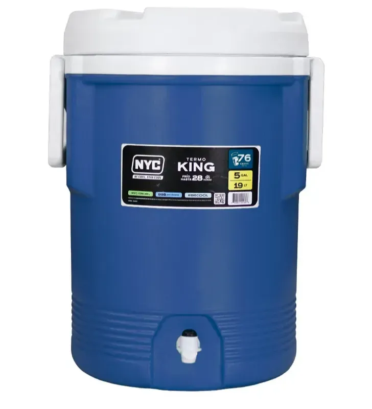 Termo NYC 5 gal (19 L) – Colores Naranja y Azul