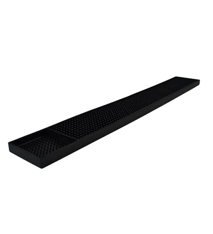 Tapete de barra negro 59.5×8 cm – Tavola bar mat