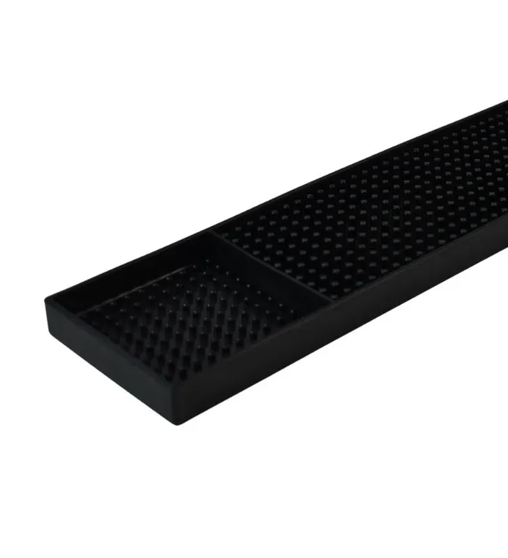 Tapete de barra negro 59.5×8 cm – Tavola bar mat