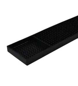 Tapete de barra negro 59.5×8 cm – Tavola bar mat