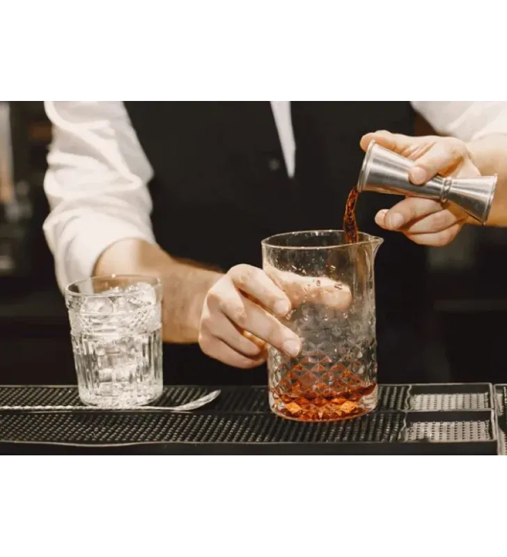 Tapete de barra negro 59.5×8 cm – Tavola bar mat