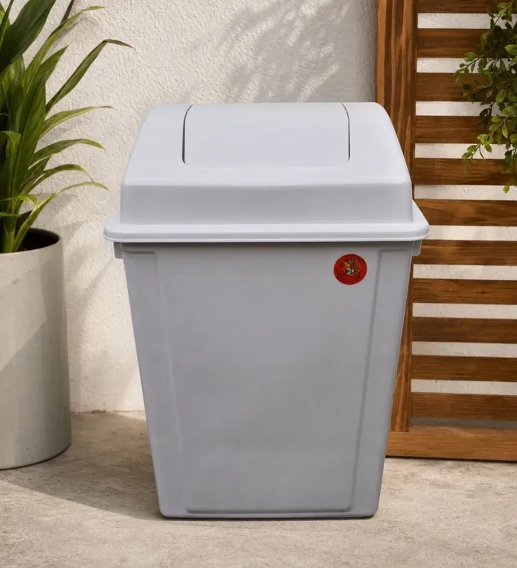 Bote de Basura Vaivén 40L D’Novo – Gris 39110C