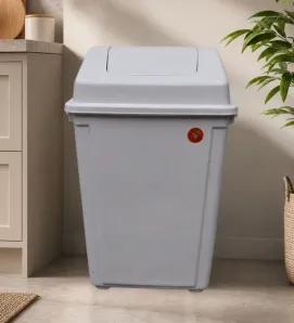 Bote de Basura Vaivén 60L D’Novo – Gris 9111C
