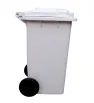 Bote de Basura Industrial 100L con Ruedas D’Novo – Gris
