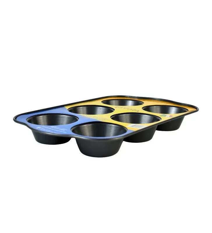 Molde para 6 muffins Tavola 30×18 cm antiadherente