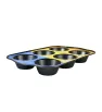 Molde para 6 muffins Tavola 30×18 cm antiadherente