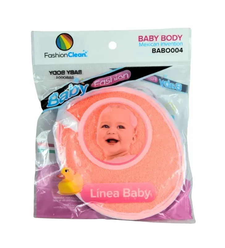 Esponja de Baño para Bebé Fashion Clean – Zacate BB Body