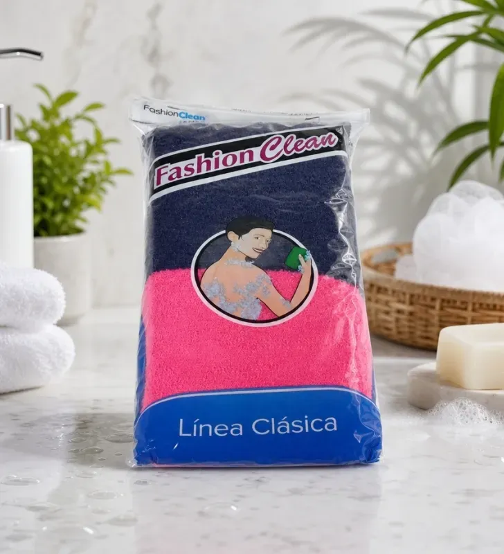 Zacate Facial Doble Fashion Clean (2 Piezas)
