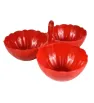 Salsera Triple de Plástico Yuliana – Colores Variados MX-173C