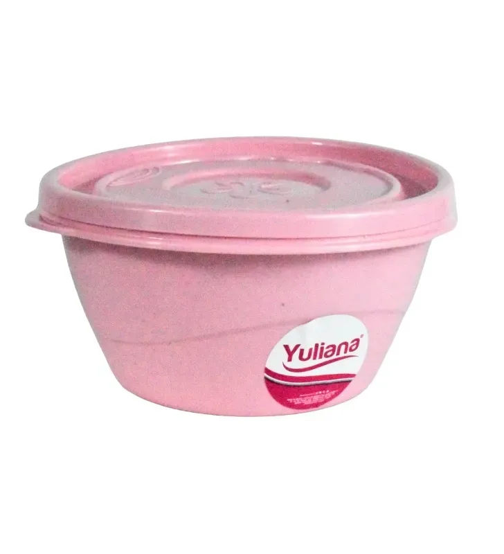 Recipiente Plástico Flower No. 2 650ml Yuliana – MX-286