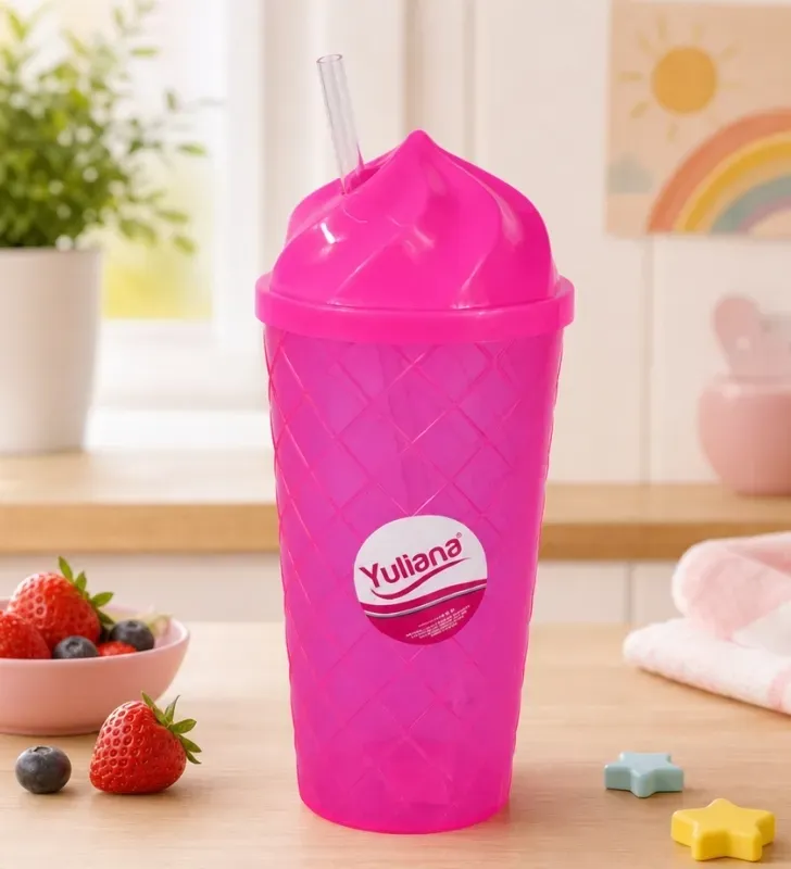 Vaso Plástico con Forma de Helado Yuliana – MX-469