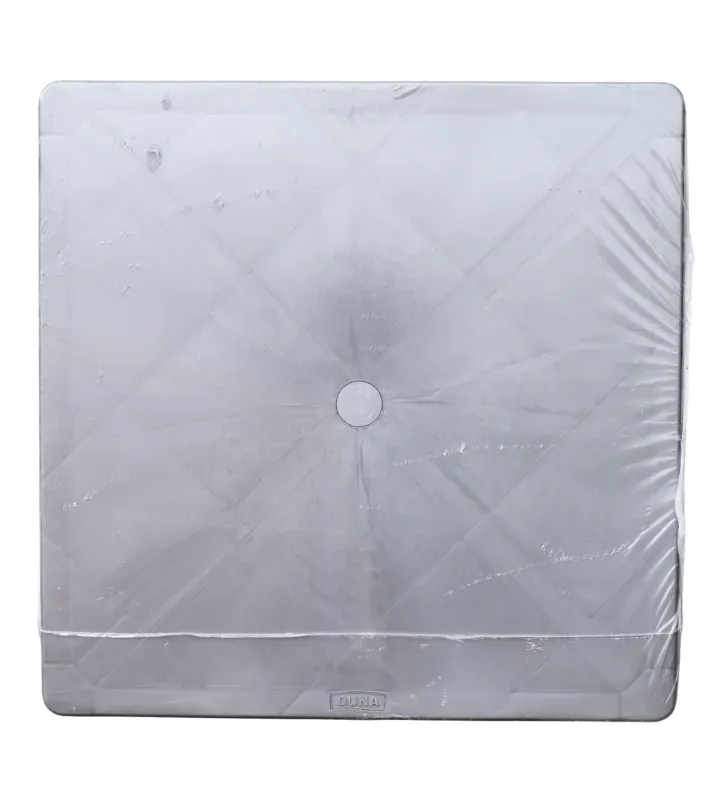 Mesa Plástica Exterior Forte Gris Duna | Ideal para Jardín y Eventos
