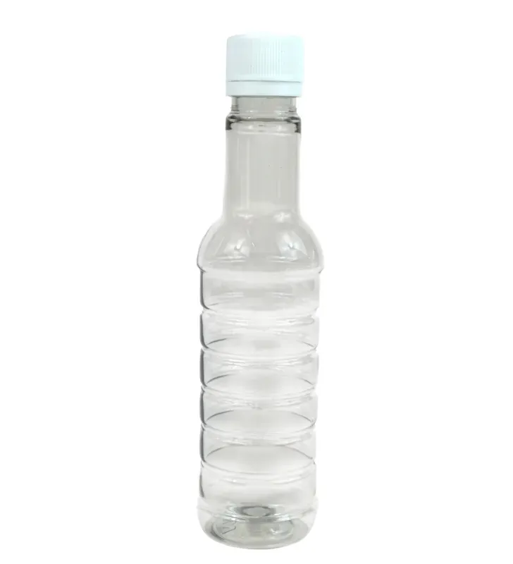Botella Salsera PET Cristal 150ml con Cintura Plastika – LB1B009