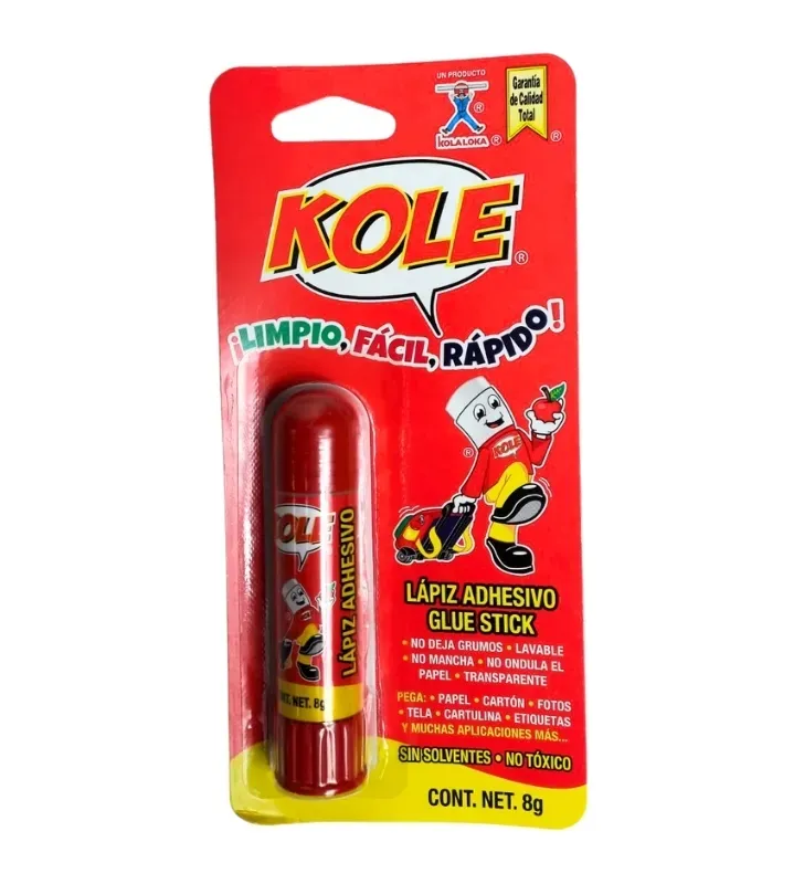 Lápiz Adhesivo Kole 8g Multipack Kola Loka – KO-8 MC