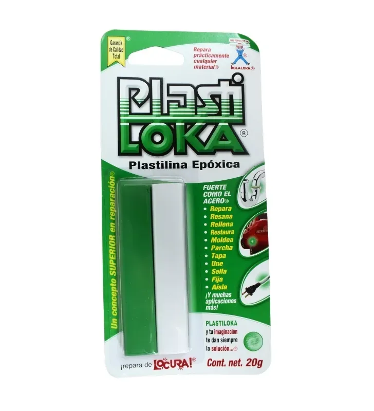 Plastilina Epóxica Plasti Loka 20g Multipack – PL-20 MC
