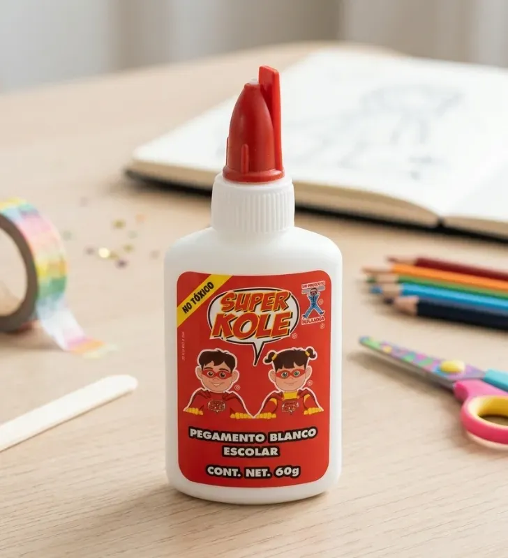 Pegamento Blanco Líquido Super Kole 60g Kola Loka – SKPB-60