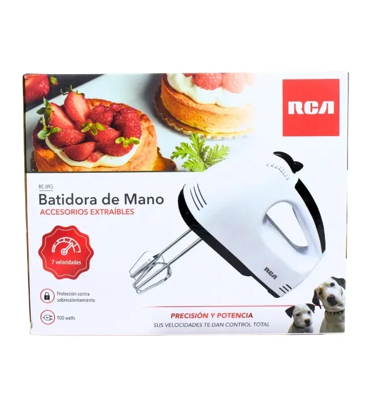 Batidora de Mano 7 Velocidades 100W RCA – RC-093