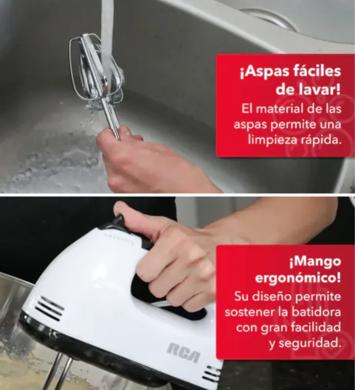 Batidora de Mano 7 Velocidades 100W RCA – RC-093