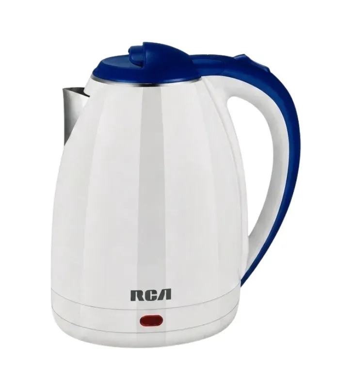 Tetera Eléctrica Blanca RCA con Base Desmontable – RC-180W