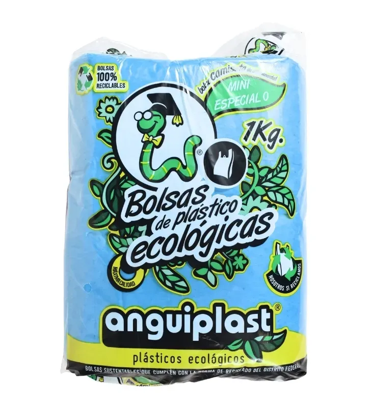 Bolsa Plástica Camiseta Eco Mini No.0 Anguiplast | 167 Pzas
