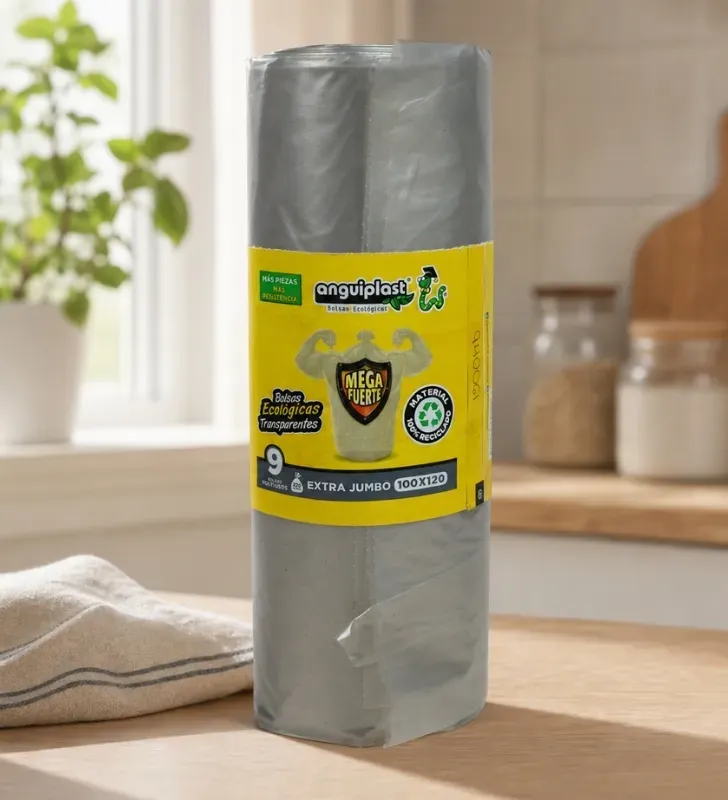Bolsa para Basura Transparente 100x120cm Anguiplast Rollo – PT026029