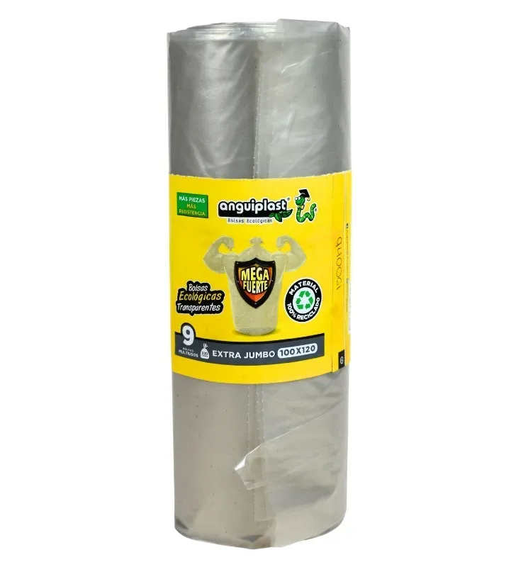 Bolsa para Basura Transparente 100x120cm Anguiplast Rollo – PT026029