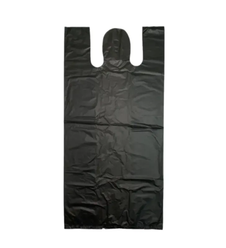 Bolsa Plástica Camiseta Eco Negra Mediana Anguiplast – PT005004