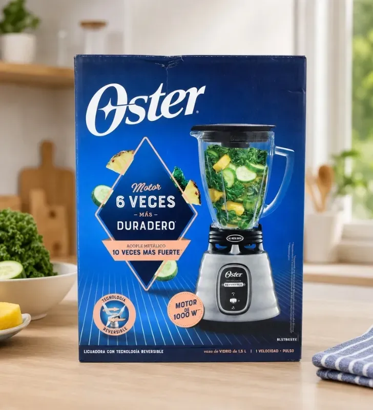 Licuadora Clásica Reversible Oster Aluminio 700W – 2114087