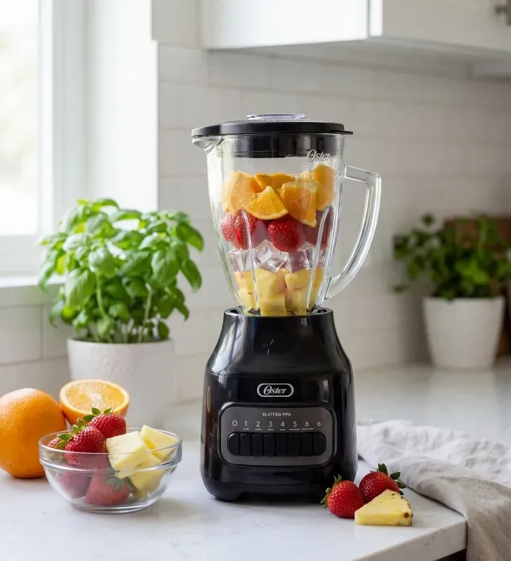 Licuadora Oster 6 Velocidades Vaso Vidrio 800W – 2174280