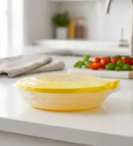 Recipiente Plástico Redondo Transparente 235ml Plastiapan – HSR-87