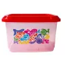 Recipiente Plástico Cuadrado Milán 2L Plastiapan Broche