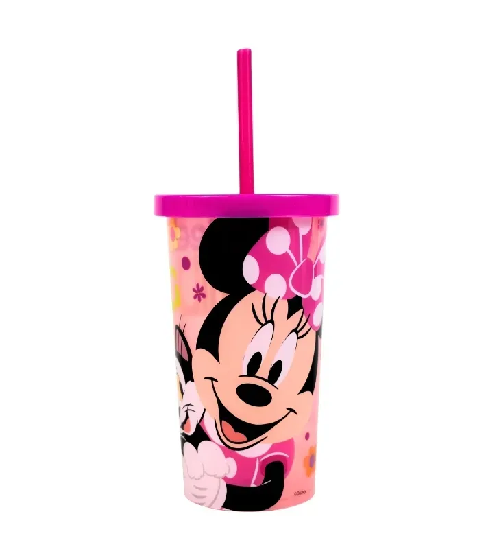 Vaso Glitter con Popote Disney Minnie Mouse Andromeda – 80975