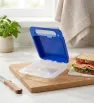 Porta Sándwich Plástico Azul 0.60L Cubasa – 0594A