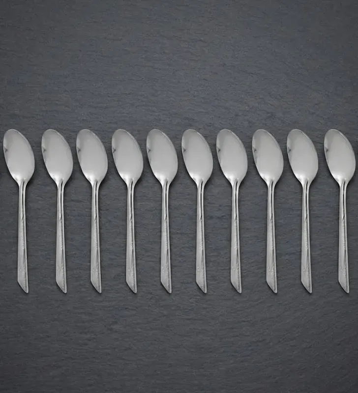 Set de Cucharas de Cocina de Acero Inoxidable Dekora 12 Pzas – G0824