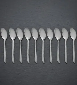 Set de Cucharas de Cocina de Acero Inoxidable Dekora 12 Pzas – G0824
