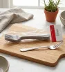 Set de Tenedores de Acero Inoxidable Dekora Decorados 12 Pzas – G0821