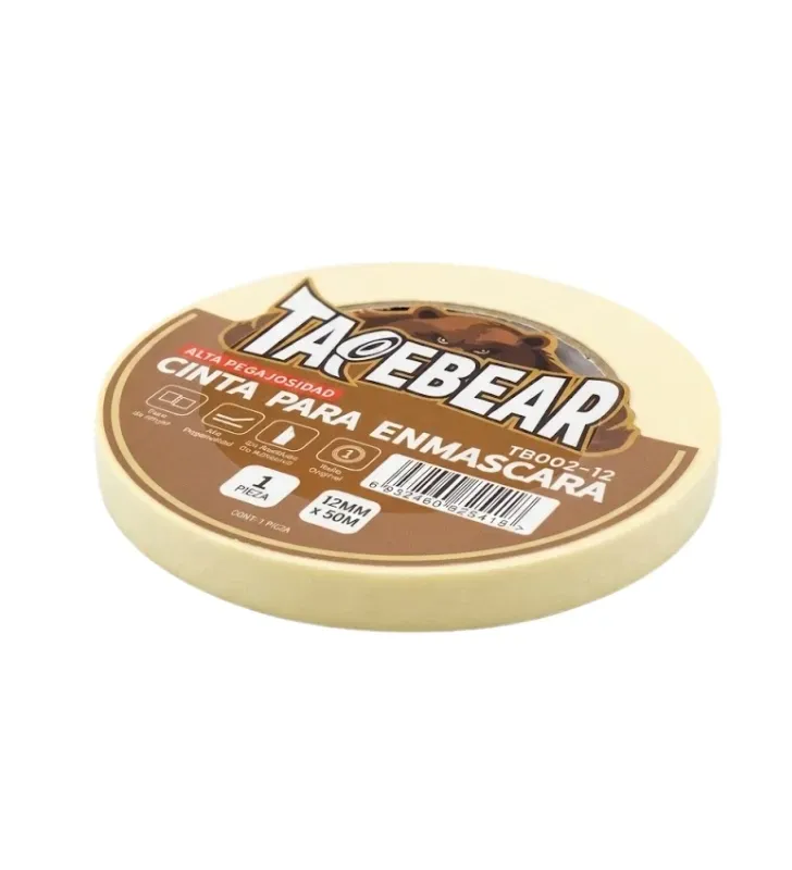 Cinta Masking Tape de Precisión 12mm x 50m Adhes – M002-12