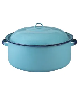 Budinera peltre Cinsa No. 42 con tapa – 42 cm / 22.5 L