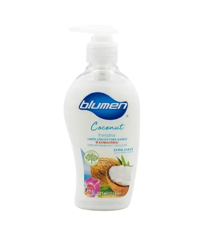 Jabón Líquido para Manos Coconut Paradise 221ml Blumen