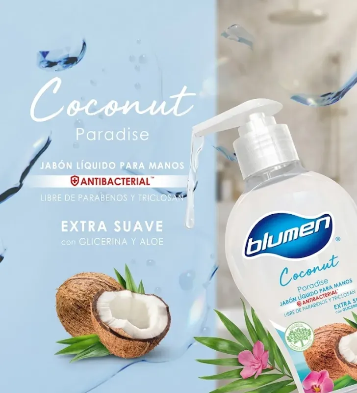 Jabón Líquido para Manos Coconut Paradise 221ml Blumen