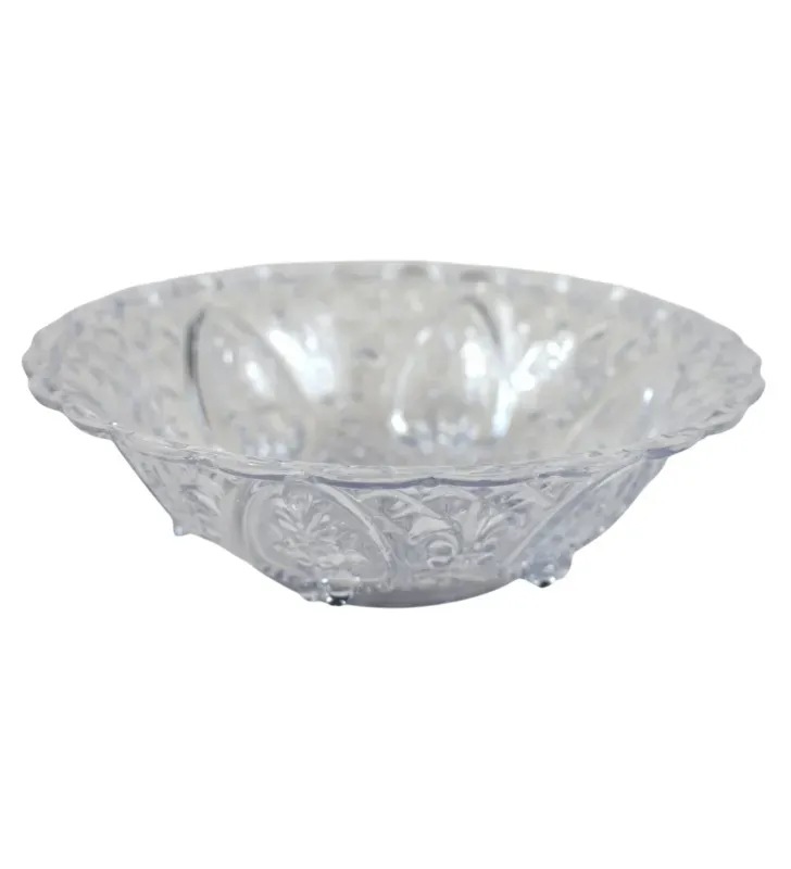 Dulcero Plástico Transparente Rosas Cristal Abastecedora Mercantil