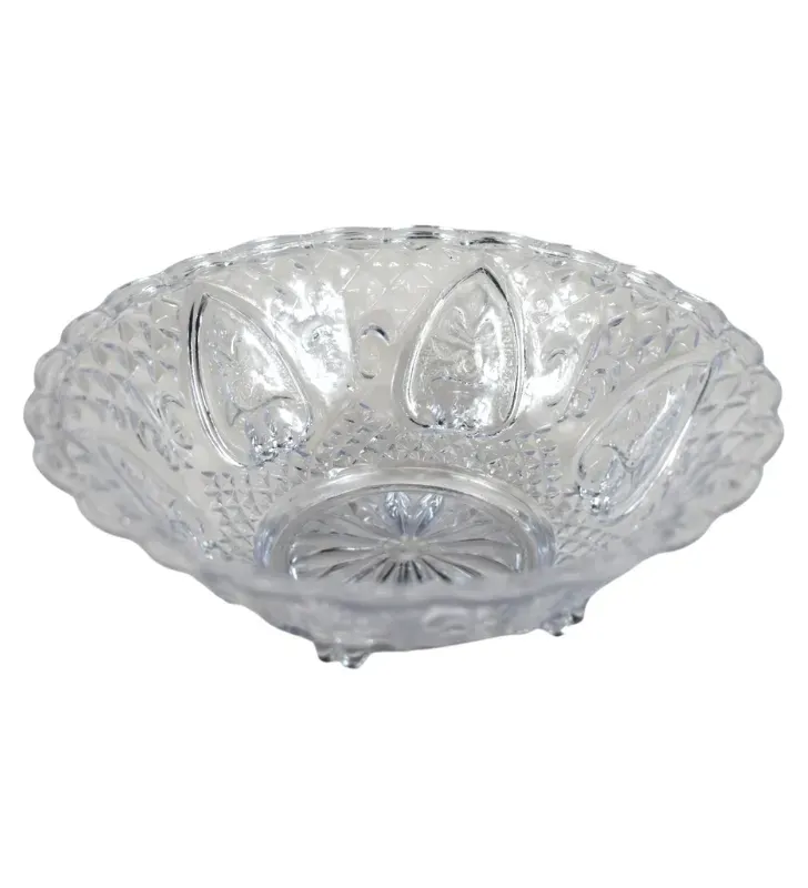 Dulcero Plástico Transparente Rosas Cristal Abastecedora Mercantil